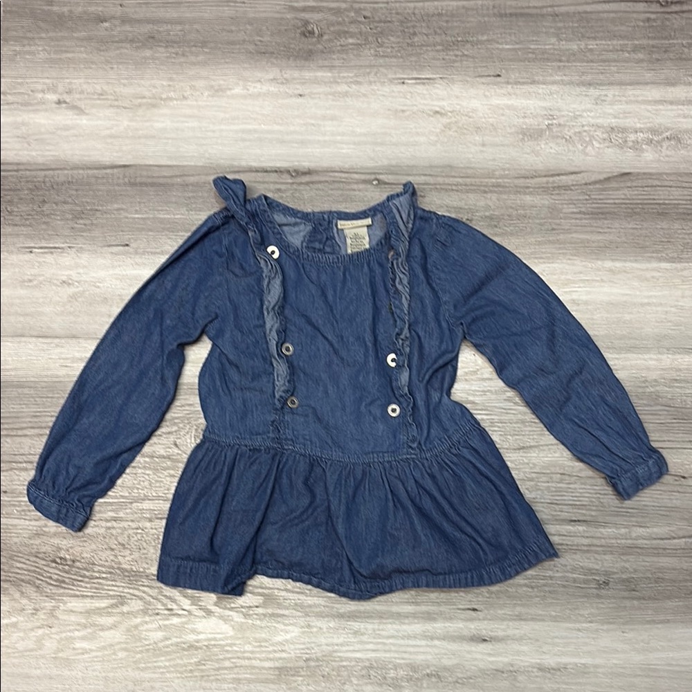 Blue Denim Long Sleeve Top 5/$20